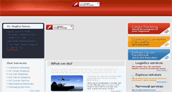 Desktop Screenshot of alarabiacargo.com